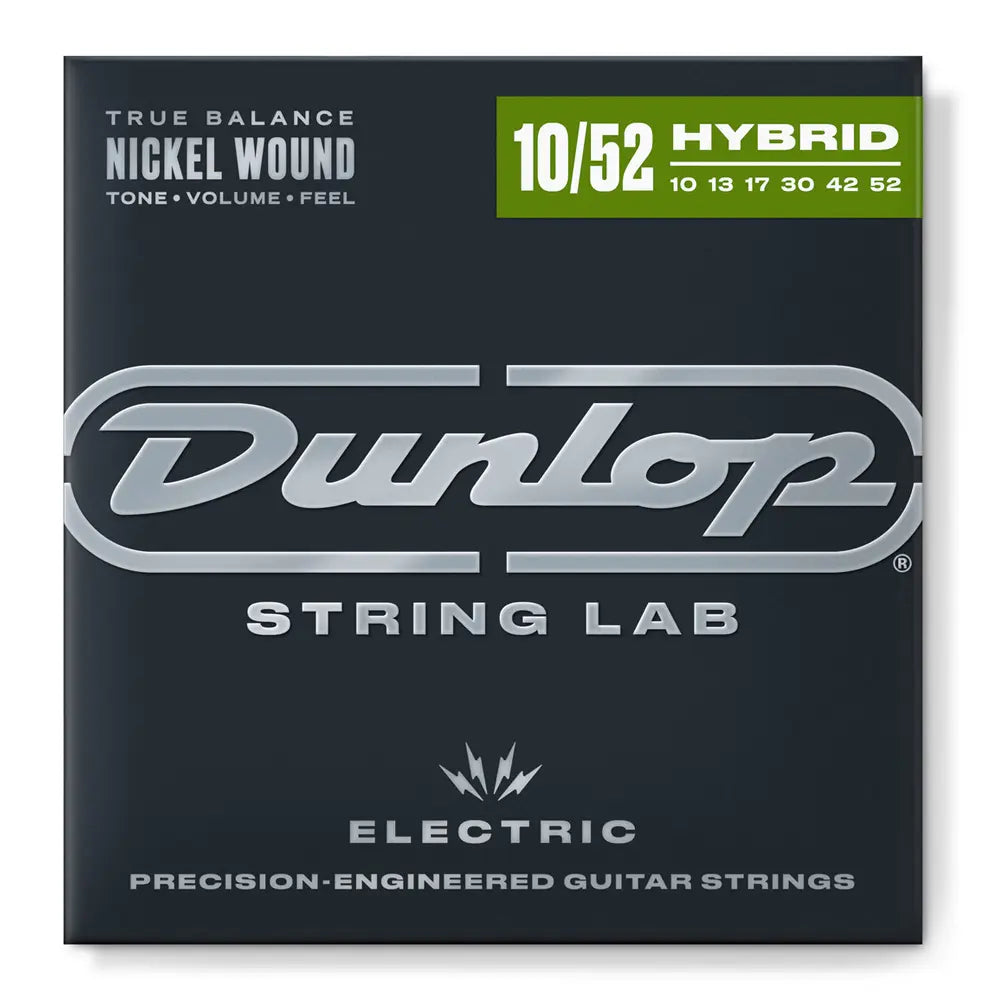 Dunlop DEN1052CV Encordadura Guitarra Eléctrica Light/Heavy 10/52 Niquel
