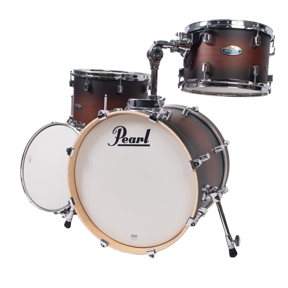 Pearl DMP984PC260 Batería Acústica Sell Pack 4 piezas Jazz Bop 12x18TT 14x14FT 18x14BD(BB) 14x5.5SD TH900I Satin Sahara