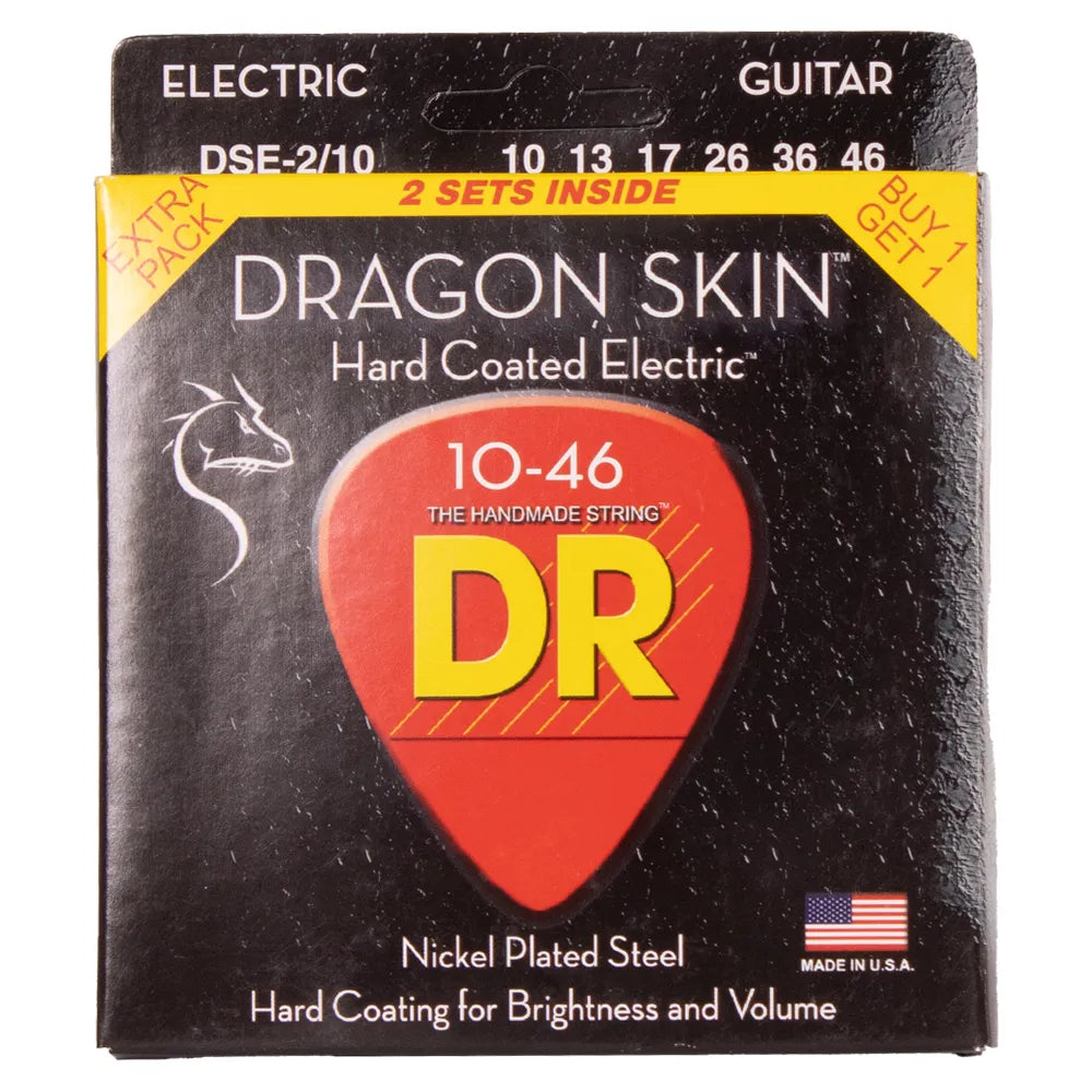 Dr Dse10 Encordadura Guitarra Eléctrica 10/46 Dragon Skin