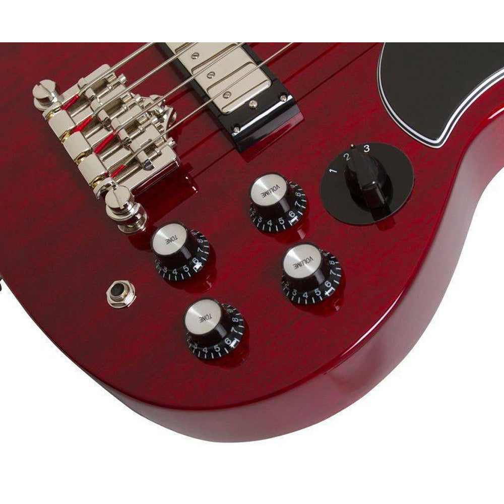 Bajo Eléctrico Epiphone Ebg3chch1 Cherry Ch Hdwr Set- 2 Pick EBG3CHCH1