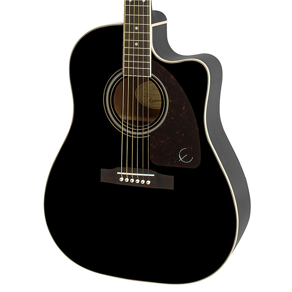 Guitarra Electroacústica Advanced Jumbo AJ-220SCE Ebony EPIPHONE EE2SEBNH3