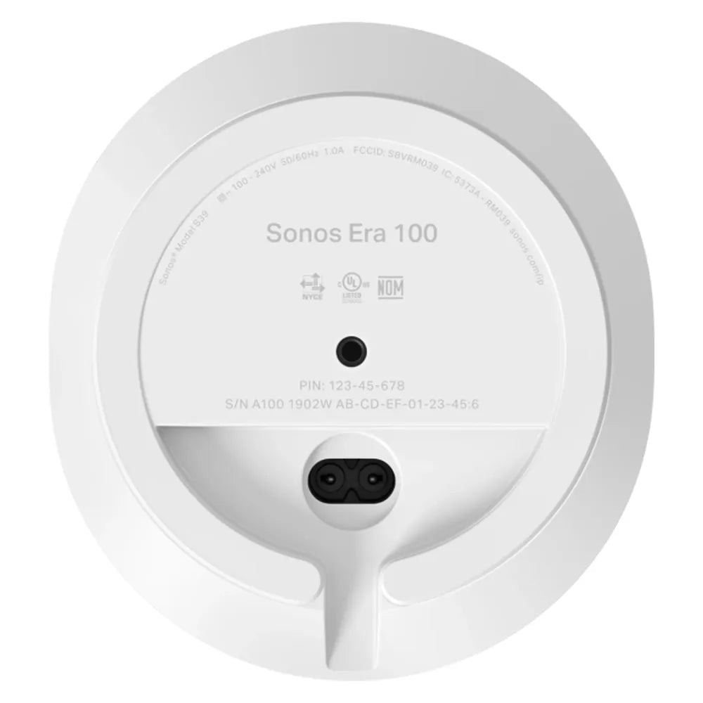 Sonos Era100white Bocina Inteligente Wifi Y Bluetooth Blanco