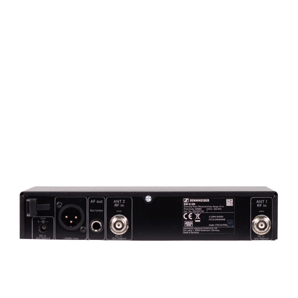 Sennheiser EWDME2SET Micrófono Inalámbrico Lavalier