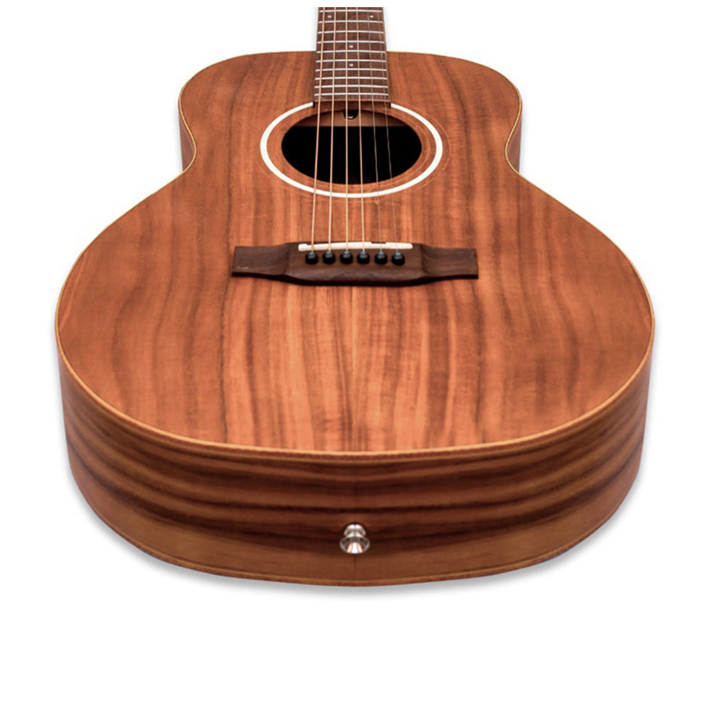 Guitarra Acústica Bamboo Ga38 Koa 38in con Funda Acolchonada GA38KOA