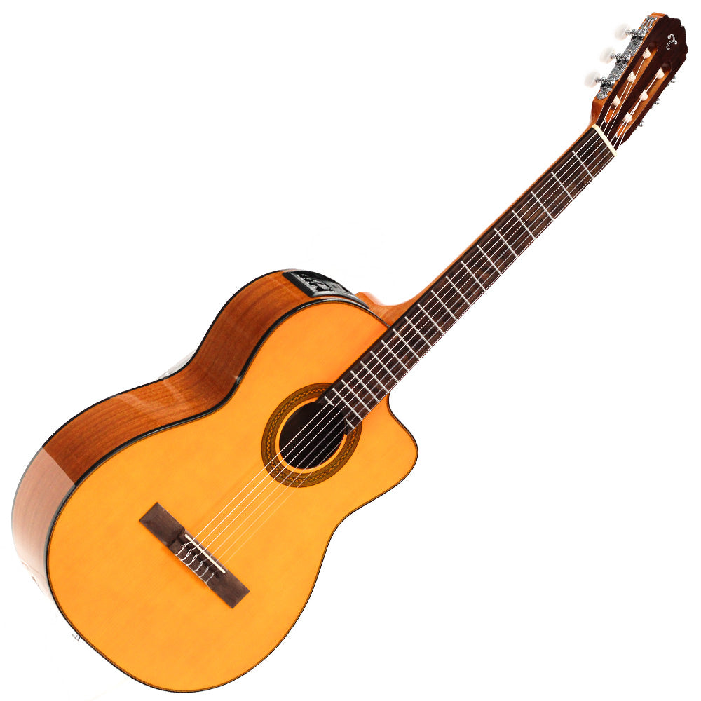 Guitarra Electroacústica Takamine Classical Cutaway Natural G GC1CENAT