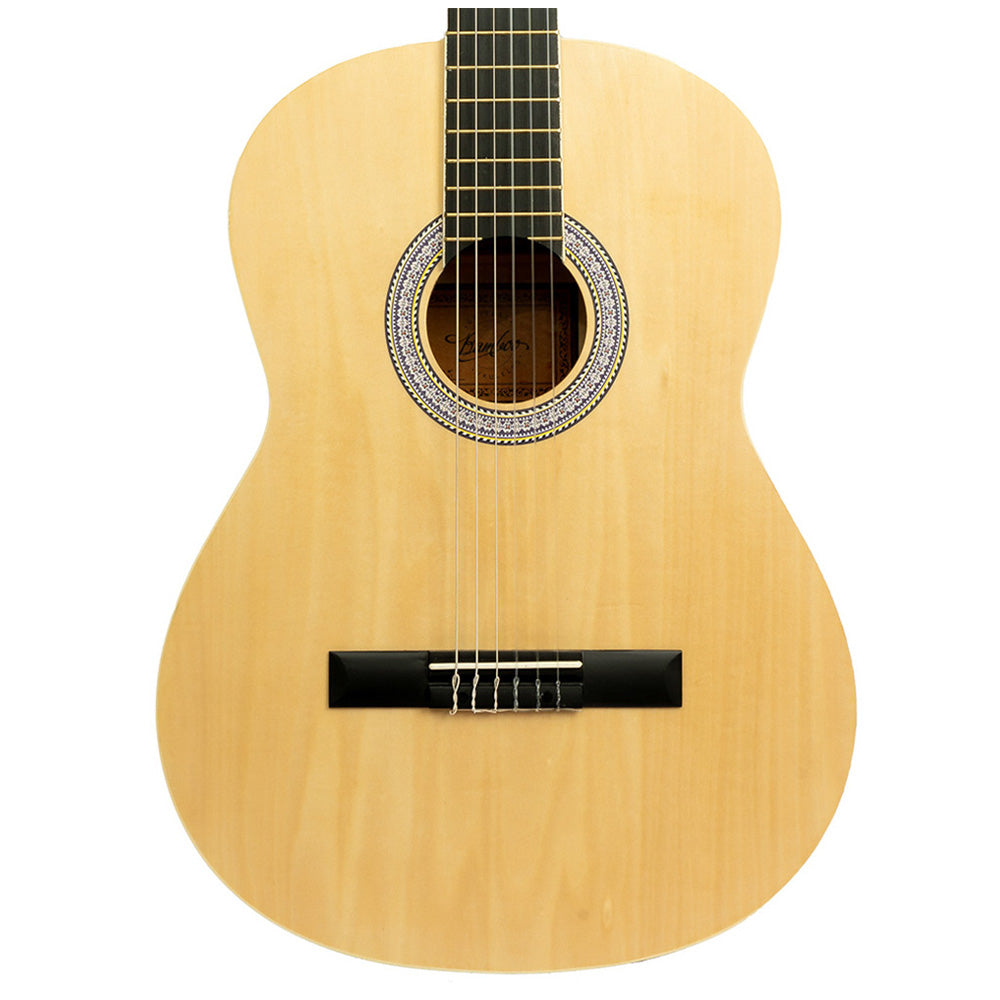Guitarra Acústica Bamboo Gc39 Natural 39in con Funda Acolchonada GC39NAT
