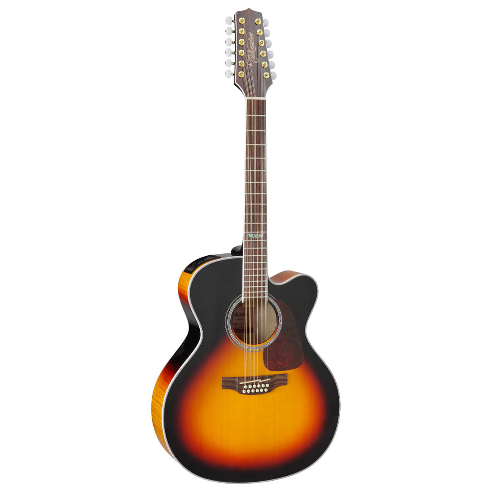 Guitarra Electroacústica Takamine GJ72CE-12BSB Jumbo Cutaway 12 Cuerdas Sunburst GJ72CE12BSB