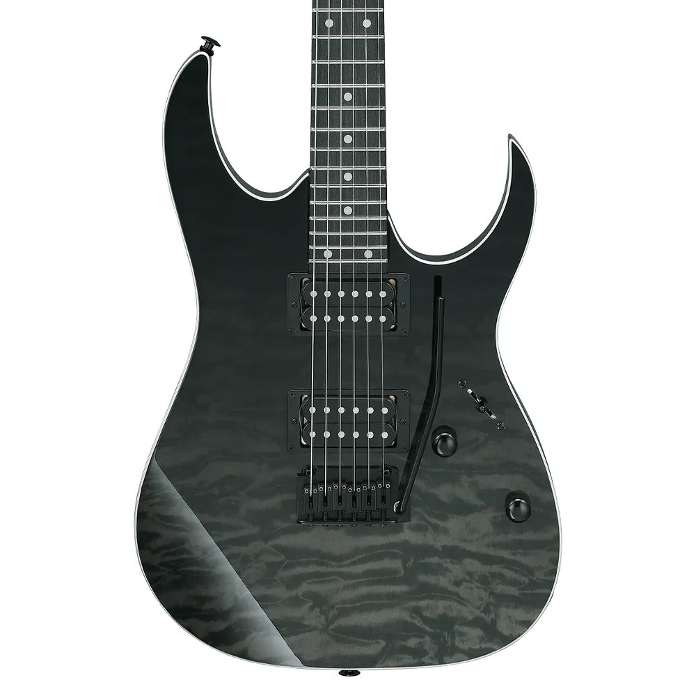Ibanez GRG120QASPBKG Guitarra Eléctrica Gio RG Entintado Negro Degradado Negro