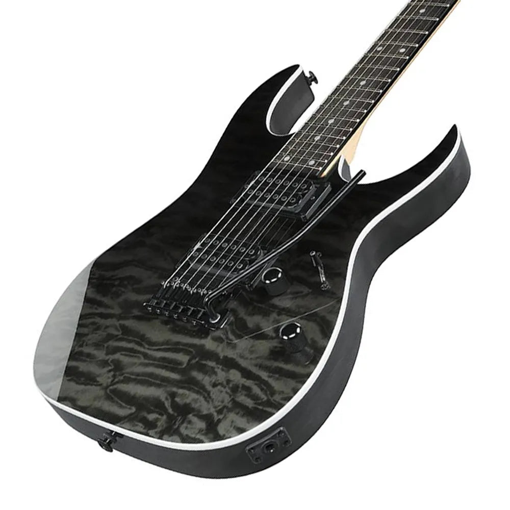 Ibanez GRG120QASPBKG Guitarra Eléctrica Gio RG Entintado Negro Degradado Negro