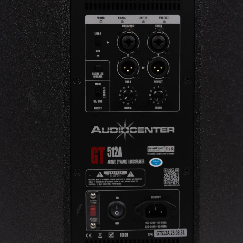 Audiocenter GT512AII Bafle Activo