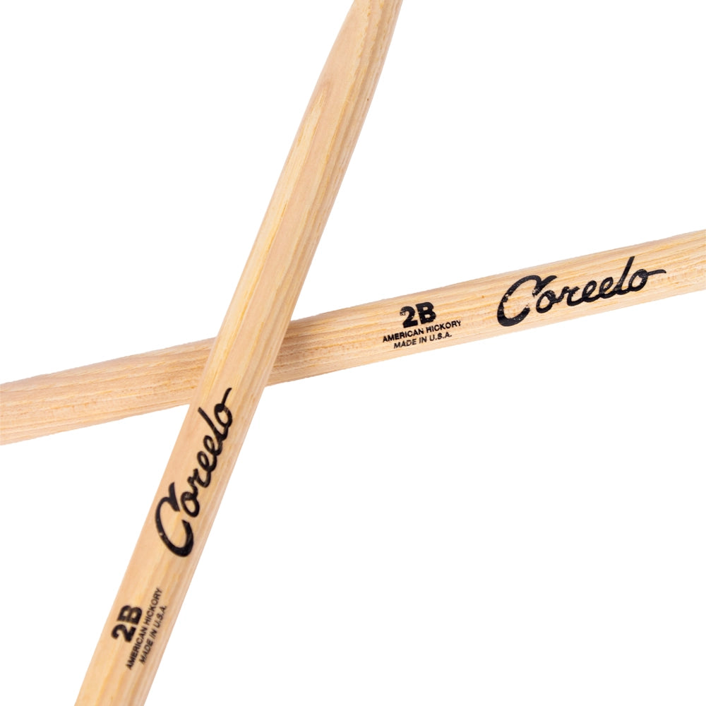 Coreelo GW2BW Baquetas 2BW Punta de Madera