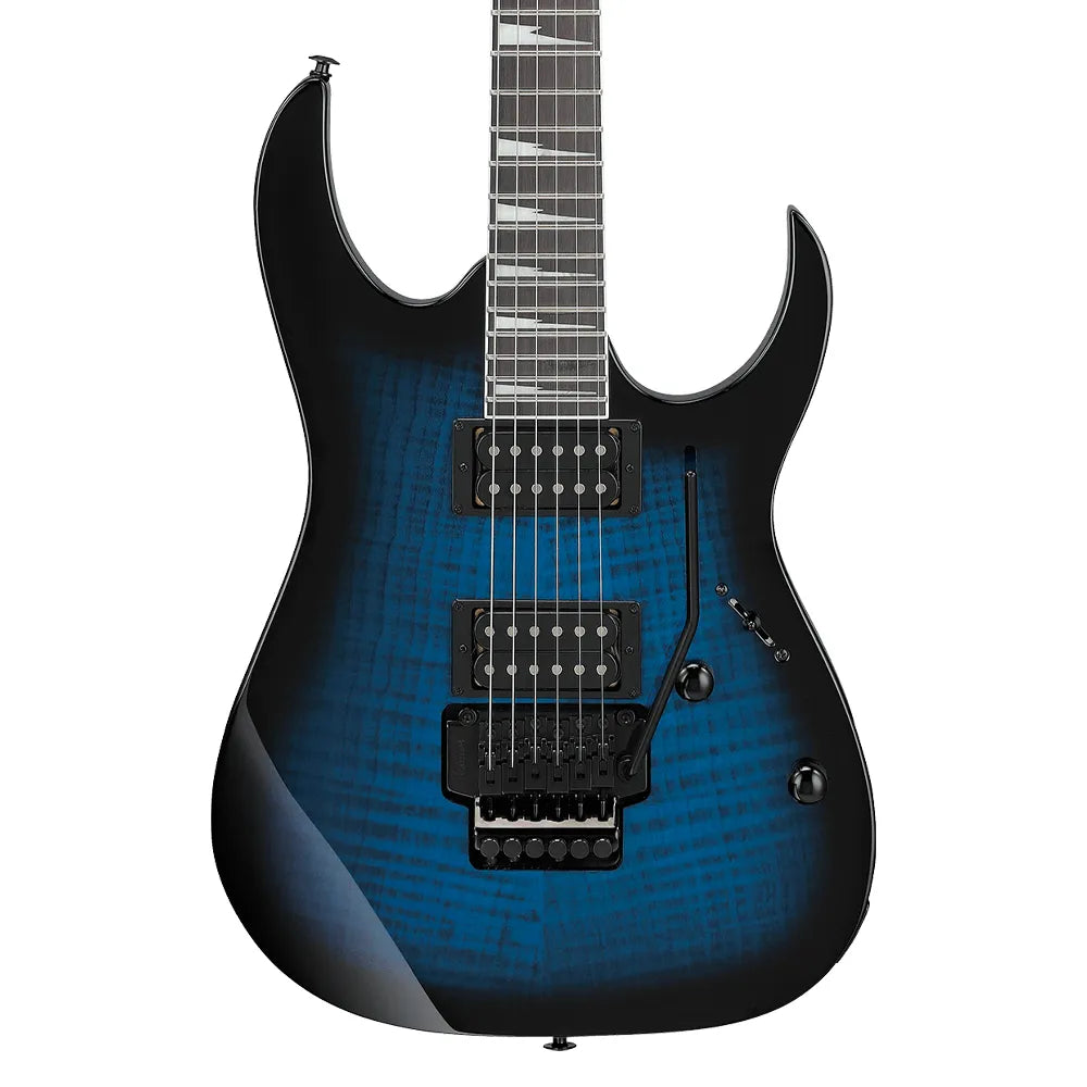 Ibanez Grg320Fatbs Guitarra Eléctrica Gio Rg Entintada Azul/Sombreado Negro