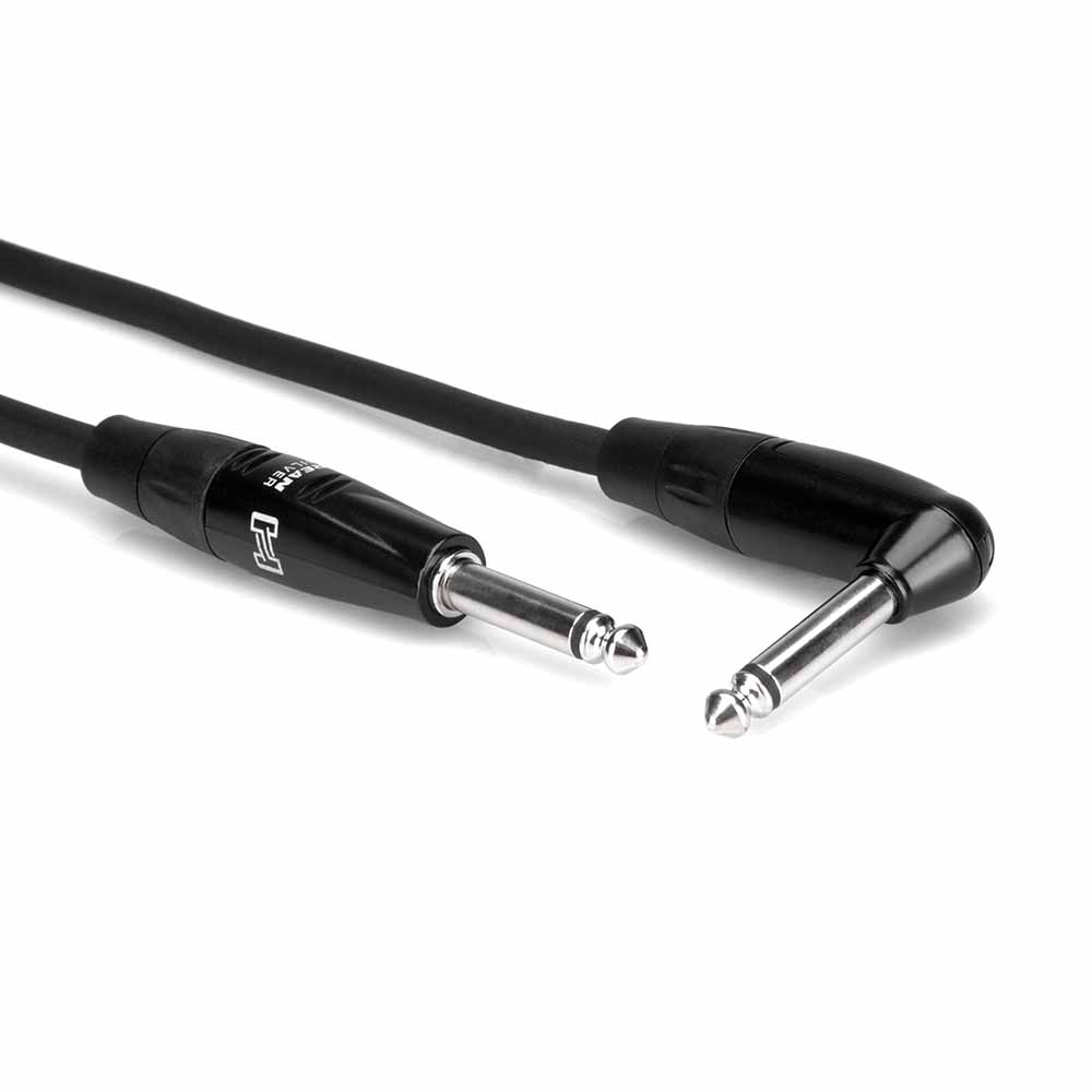 Pro Guitar Cable Hosa Hgtr0230R Rean Straight To Right Angle 6 Metros HGTR020R