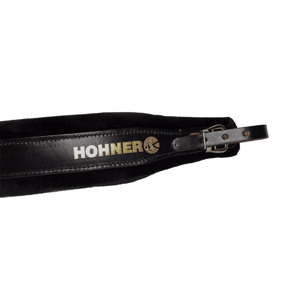 Tahalí Hohner P/Acordeón HOT10BK Piel Negro