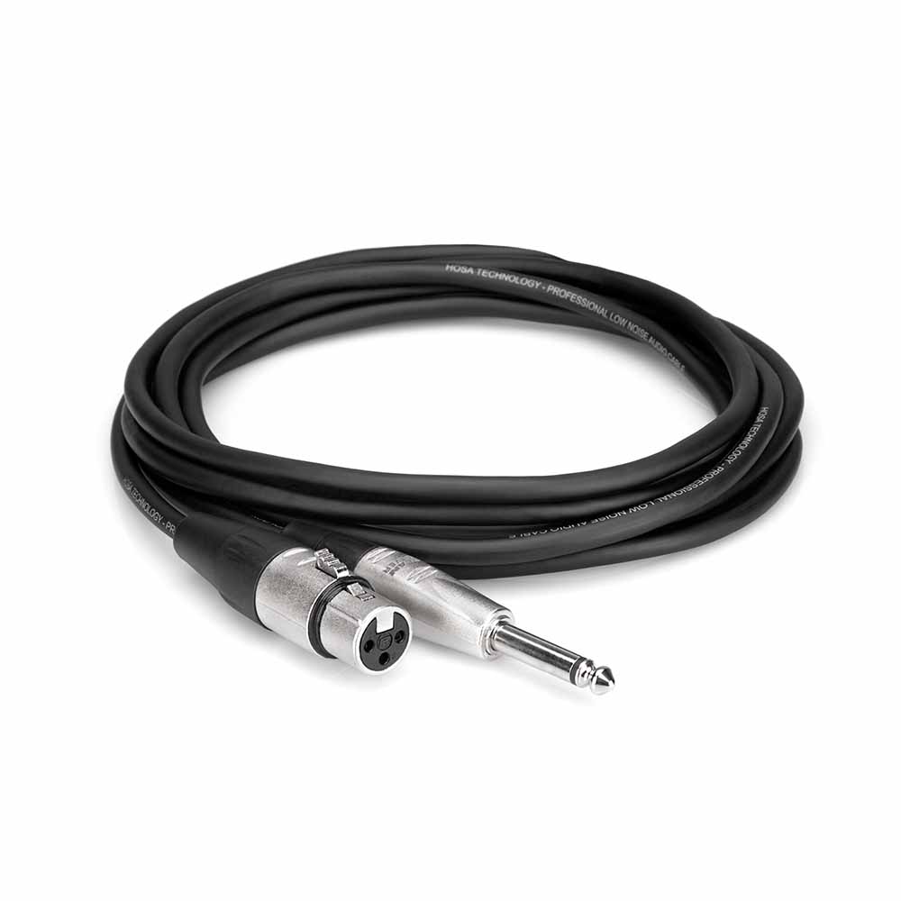 Cable Hosa Hxp020 Pro Unbalanced Interconnect Rean Xlr3F To 1/4 In Ts 6 Metros HXP020