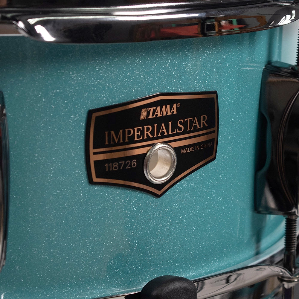 Tama IP50H6WBNSLM Batería Acústica Imperialstar de 5 Piezas Azul Cielo con Atriles y Asiento
