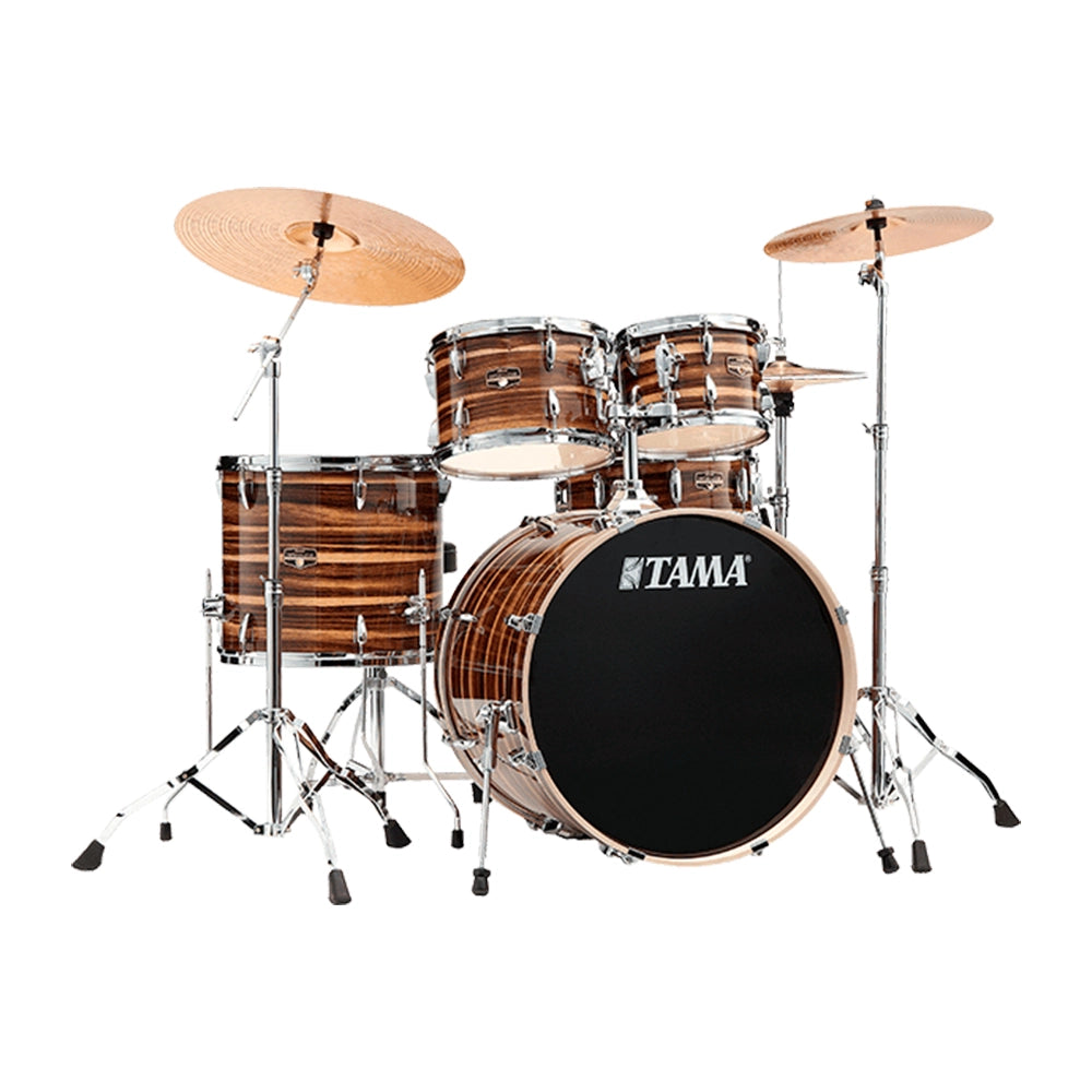 Tama Ip52h6wctw Bateria Imperialstar 5 Piezas Teca Cafe Con Atriles Y Asiento