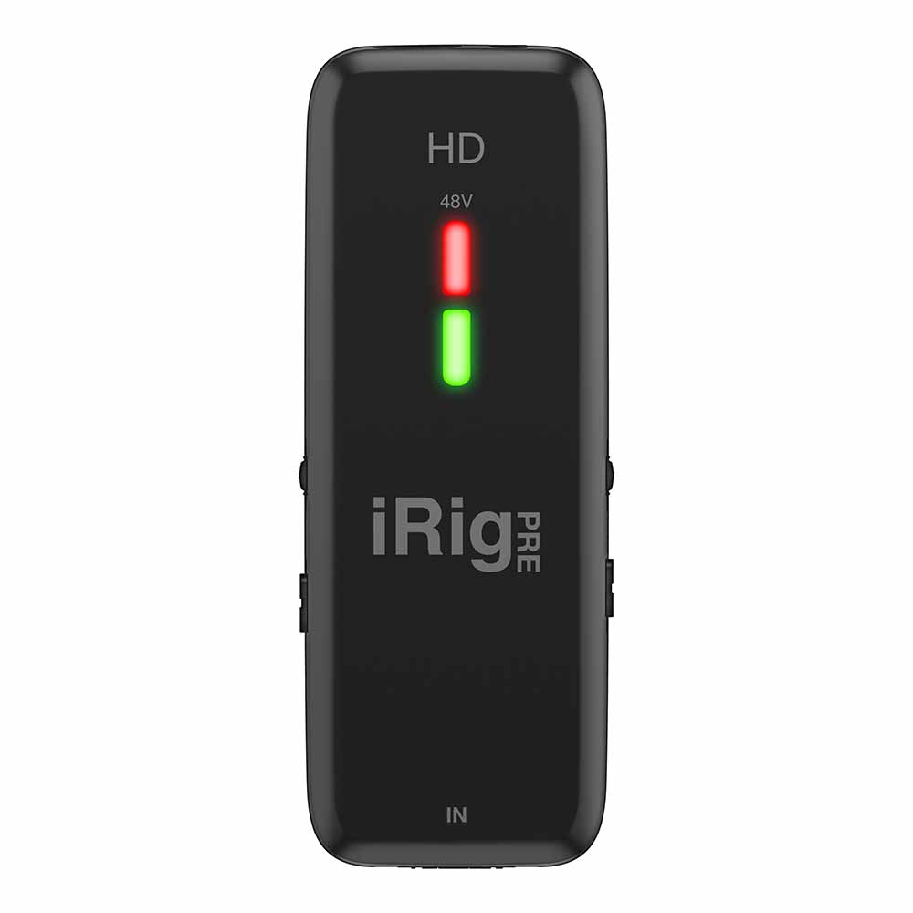 Interface para MicrófonoIK Multimedia iRig Pre HD IPIRIGPREHDIN