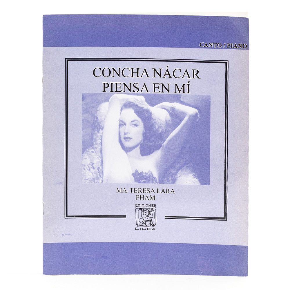 Manual Concha Nacar / Piensa En Mi Jmlj0067 VEERKAMP JMLJ0067