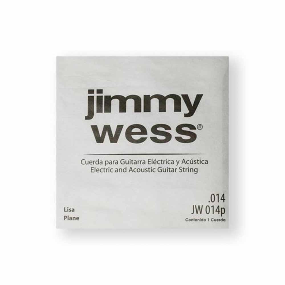 Cuerda para Guitarra Eléctrica .014 JIMMY WESS JW014P