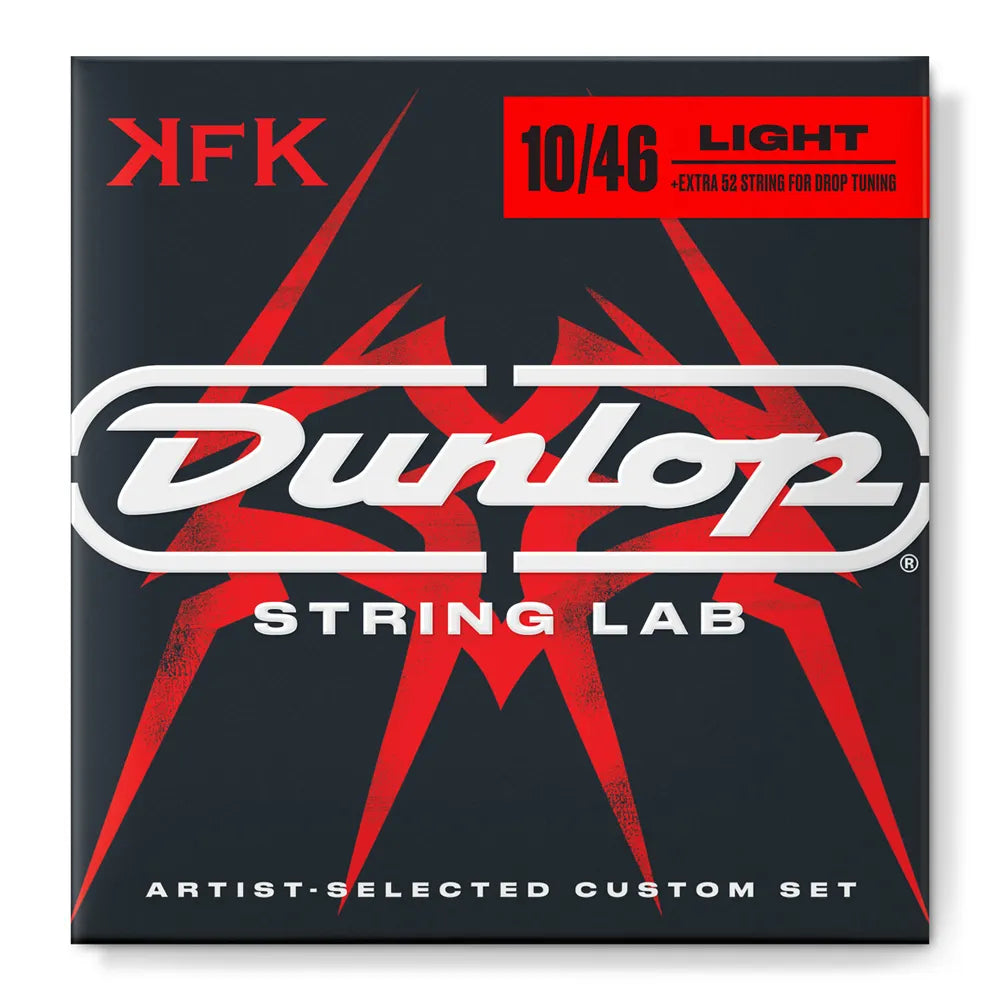 Dunlop Kkn1052 Encordadura Guitarra Eléctrica 10/46 Kerry King Niquel