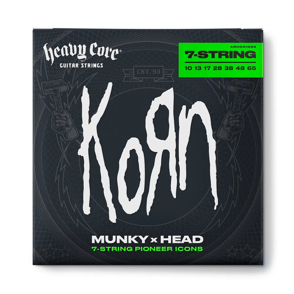 Dunlop Krhcn1065Cv Encordadura Guitarra Eléctrica 10/65 7 Cuerdas Niquek Heavy Korn