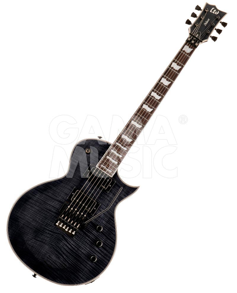Guitarra Eléctrica LTD EC-1000 FR FM See Thru Black