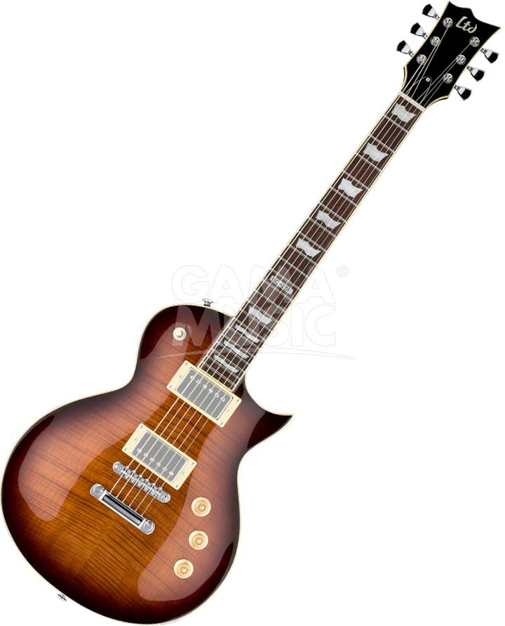 LTD Ec-256 Dark Brown Sunburst Guitarra Eléctrica LEC256DBSB