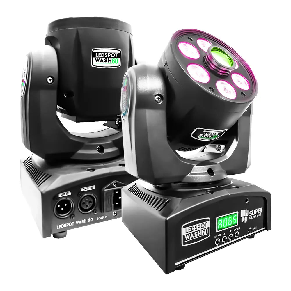 Super Bright Ledspotwash60 Iluminación Led Spot Y Wash 60