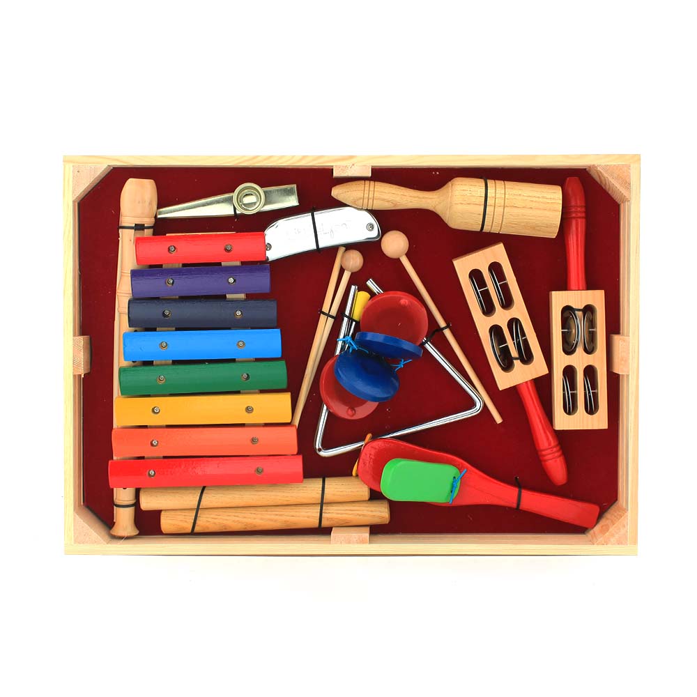 Caja Solaris Con 10 Instrumentos Infantiles Educaciones Llt11 LLT11