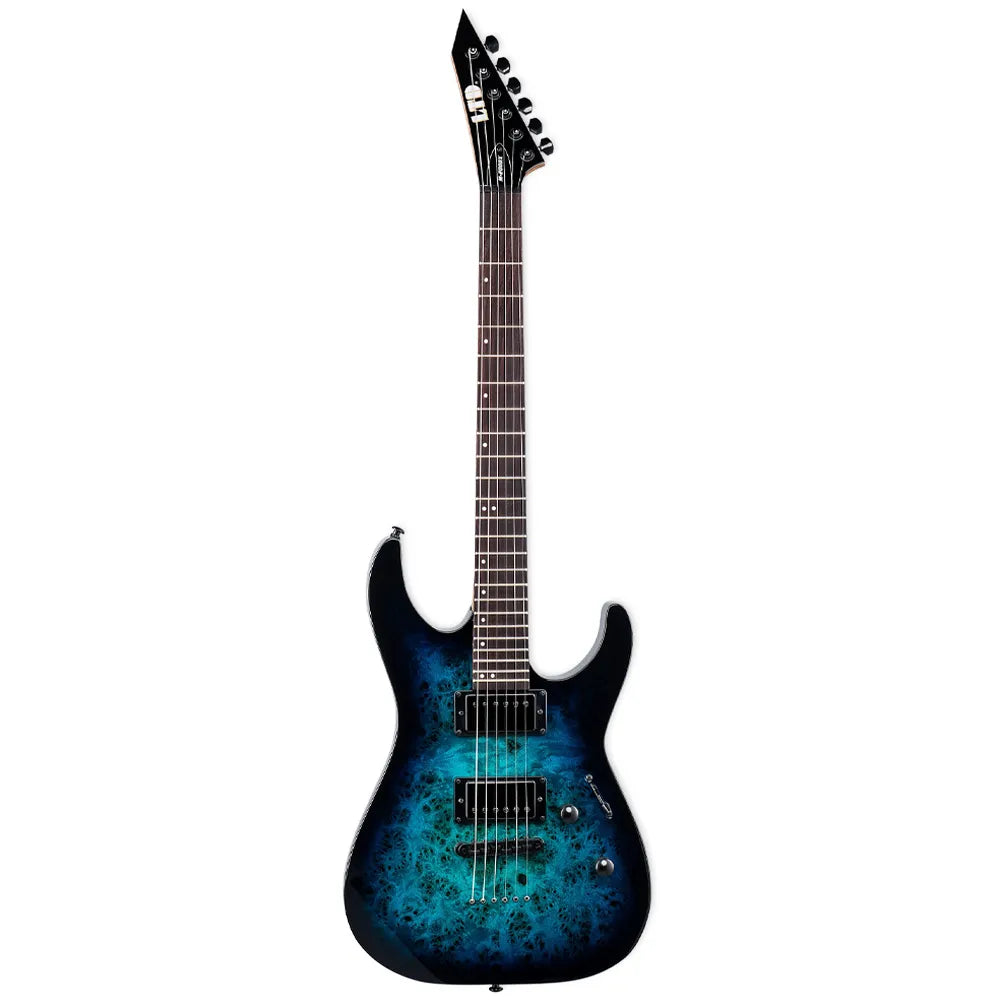 ESP LTD LM200DXNTBLB Guitarra Eléctrica Azul Burst