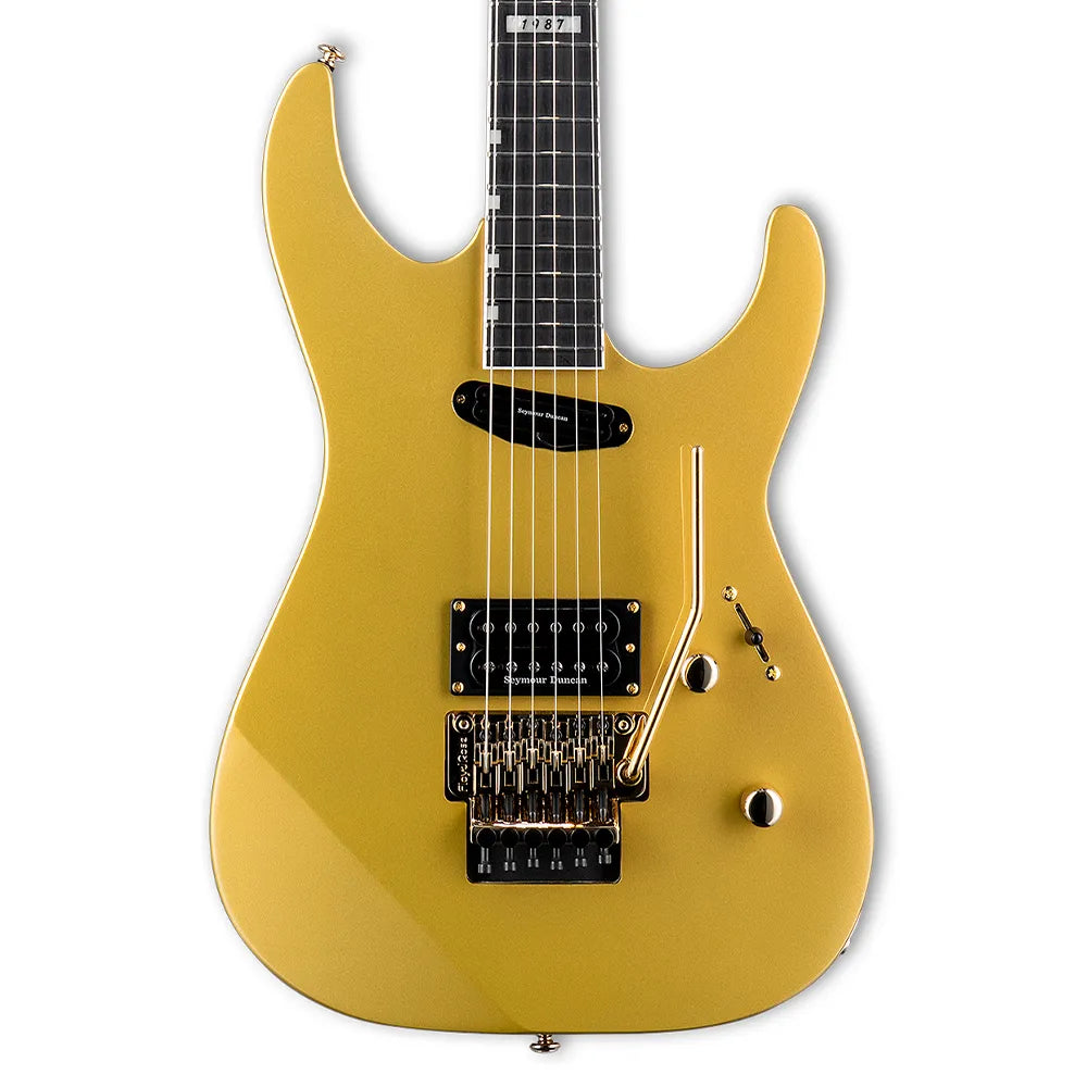 LTD ESP Lmiragedx87mgo Guitarra Eléctrica Deluxe 87 Metallic Gold