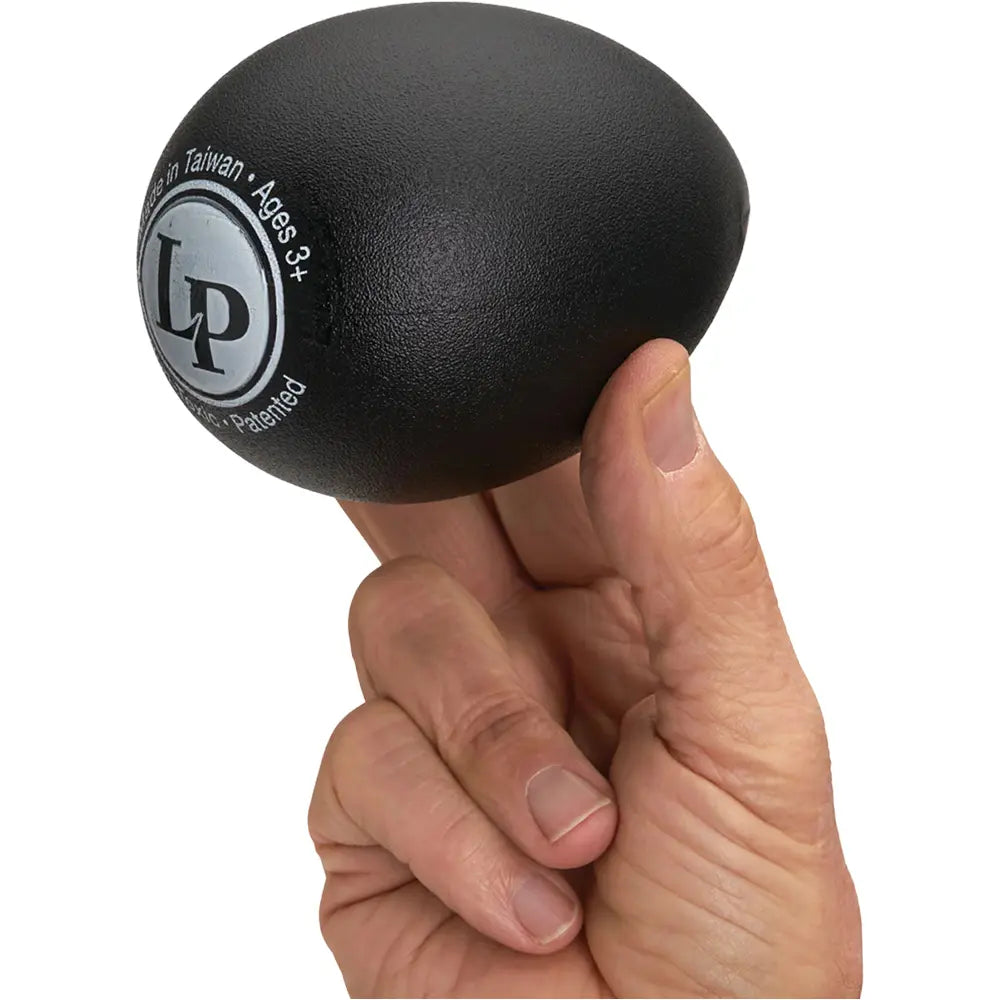 Lp LP0020BK Huevo de Plástico Negro 3"