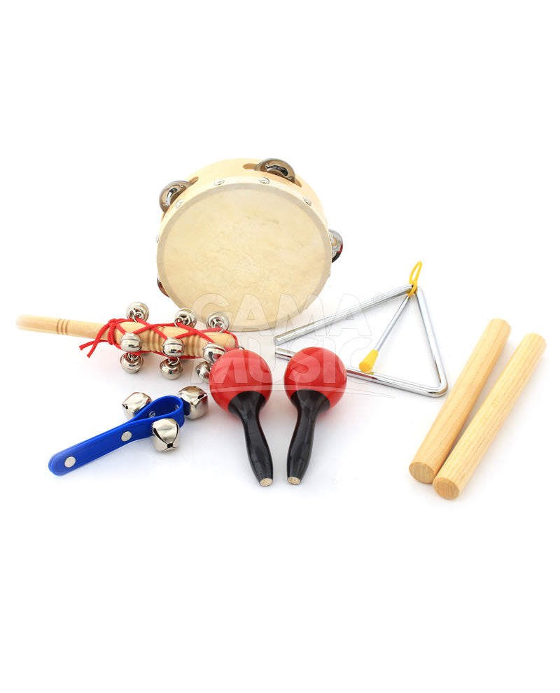 Maletín con  6 Percusiónes Infantiles Educacionales