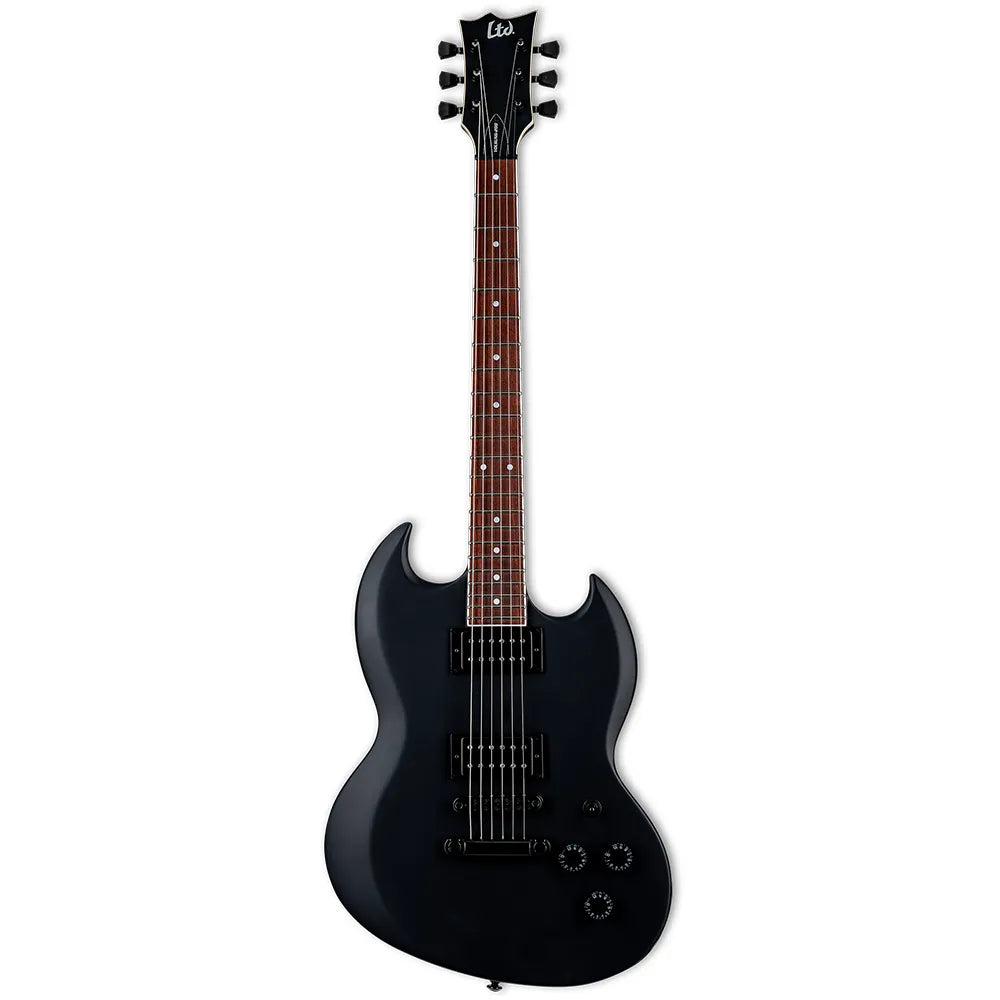 LTD ESP Lvolsung200blk Guitarra Eléctrica Ltd Volsung 200 Black Satin