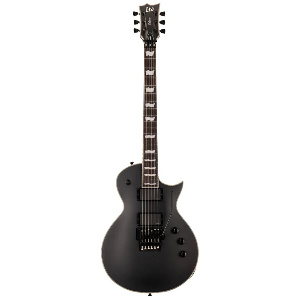 Esp Lec1000frblks Guitarra Eléctrica Ltd Deluxe Ec-1000fr Negro Satin