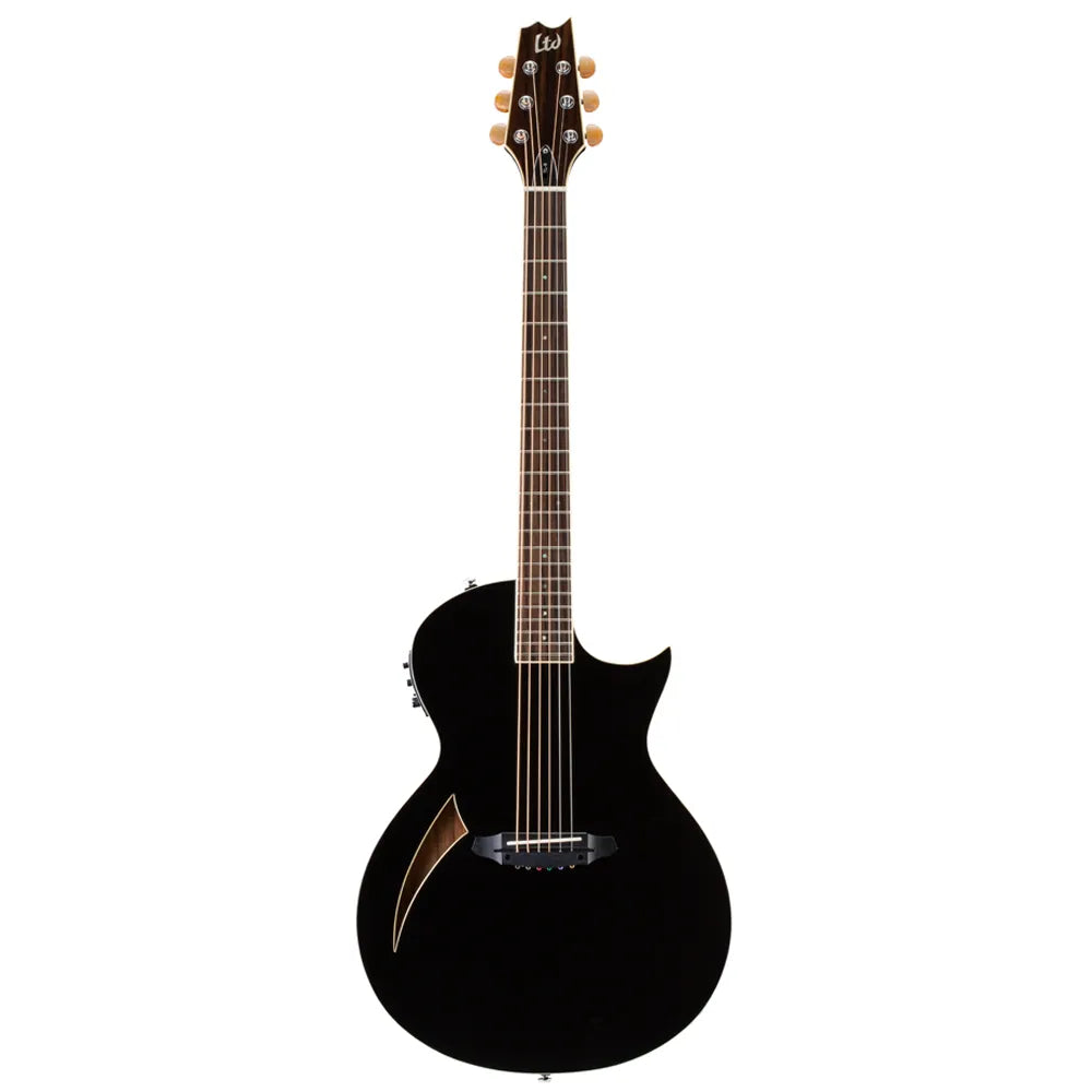 Esp Ltl6blk Ltd Guitarra Electroacústica Blk