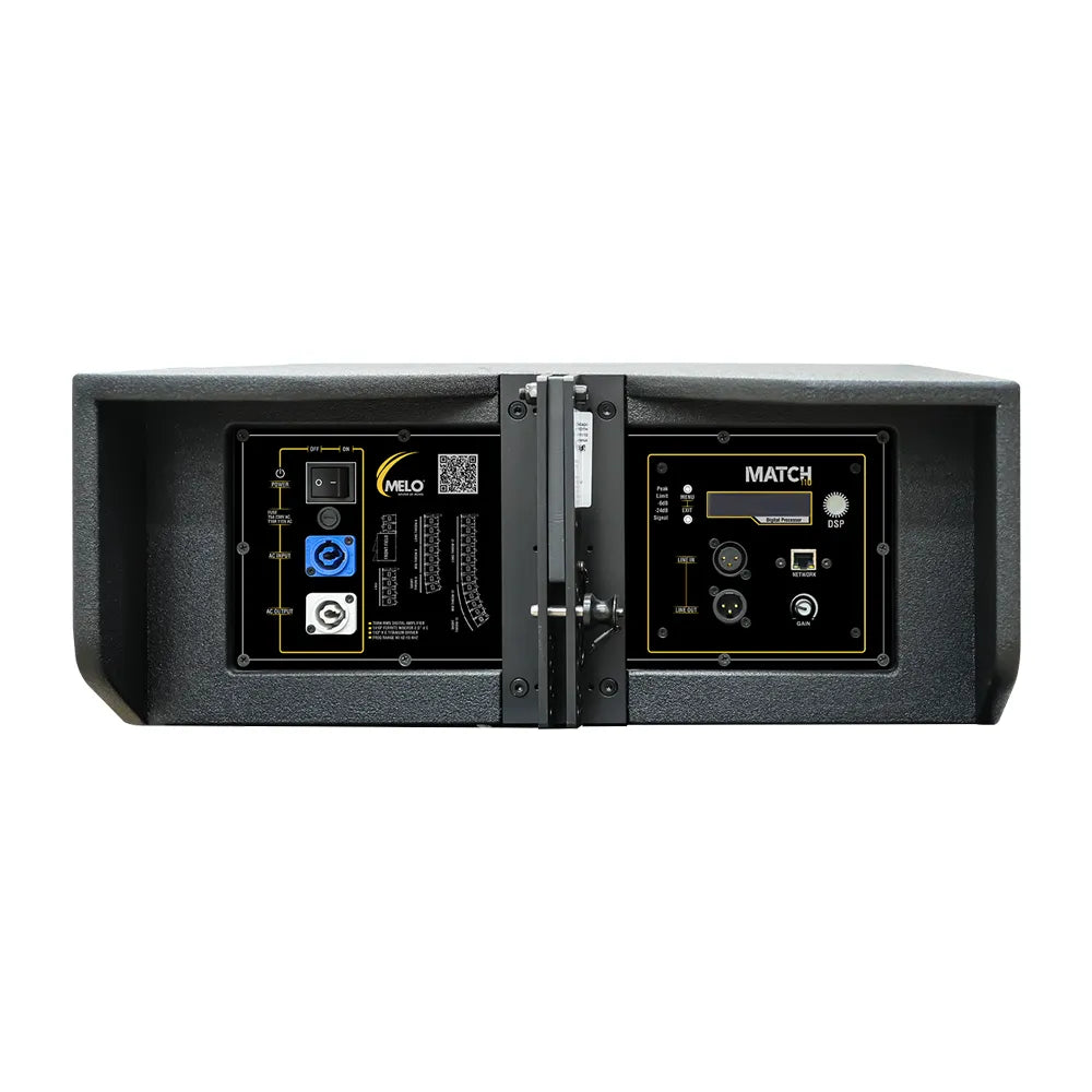 Melo MATCH110 Bafle Activo 2 Vias 1X10" + 1X3"