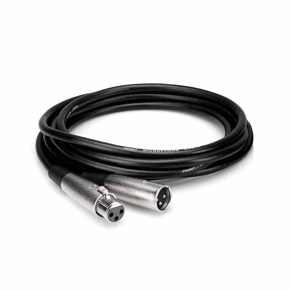 Cable Para Micrófono Hosa Mcl110 Xlr3F To Xlr3M 3 Metros MCL110