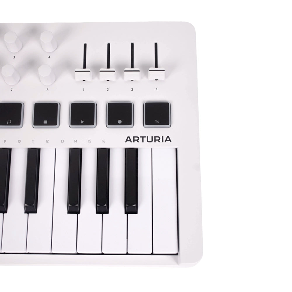 Arturia MINILAB3WH Controlador de Teclado MIDI USB de 25 Teclas Blanco