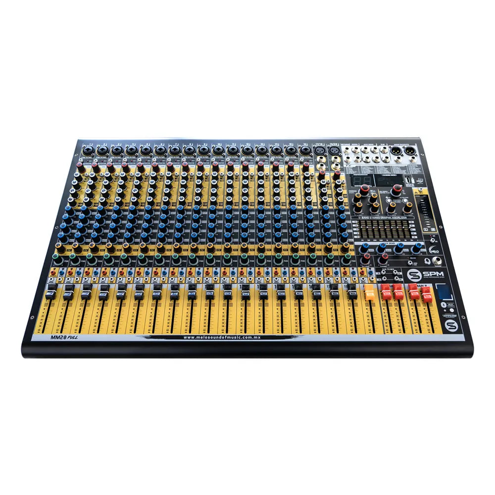Melo MM20FULL Mezcladora Profesional 20 Canales