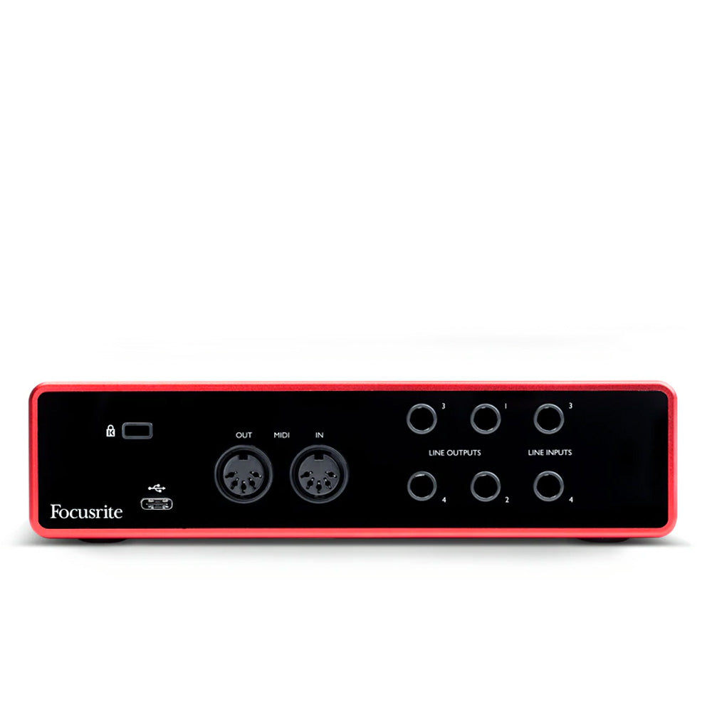 Interface audio Focusrite MOSC0026 Scarlett 4I4 Generación 3