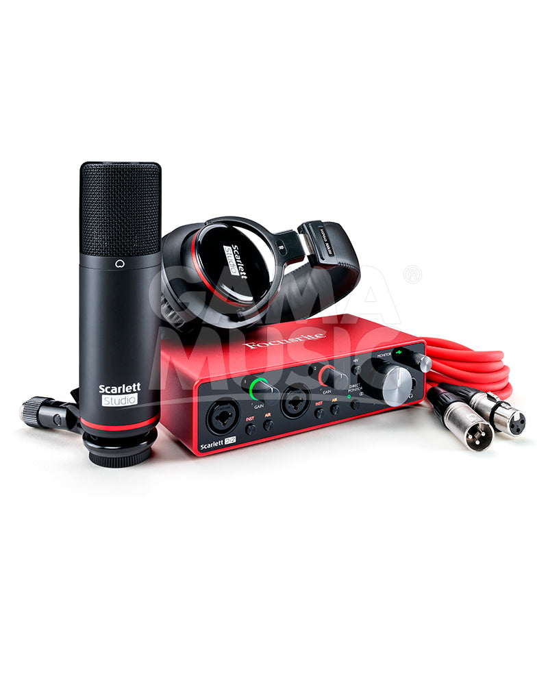 Interface Focusrite Mosc0031 Scarlett 3rd Generación Studio Con Accesorios MOSC0031