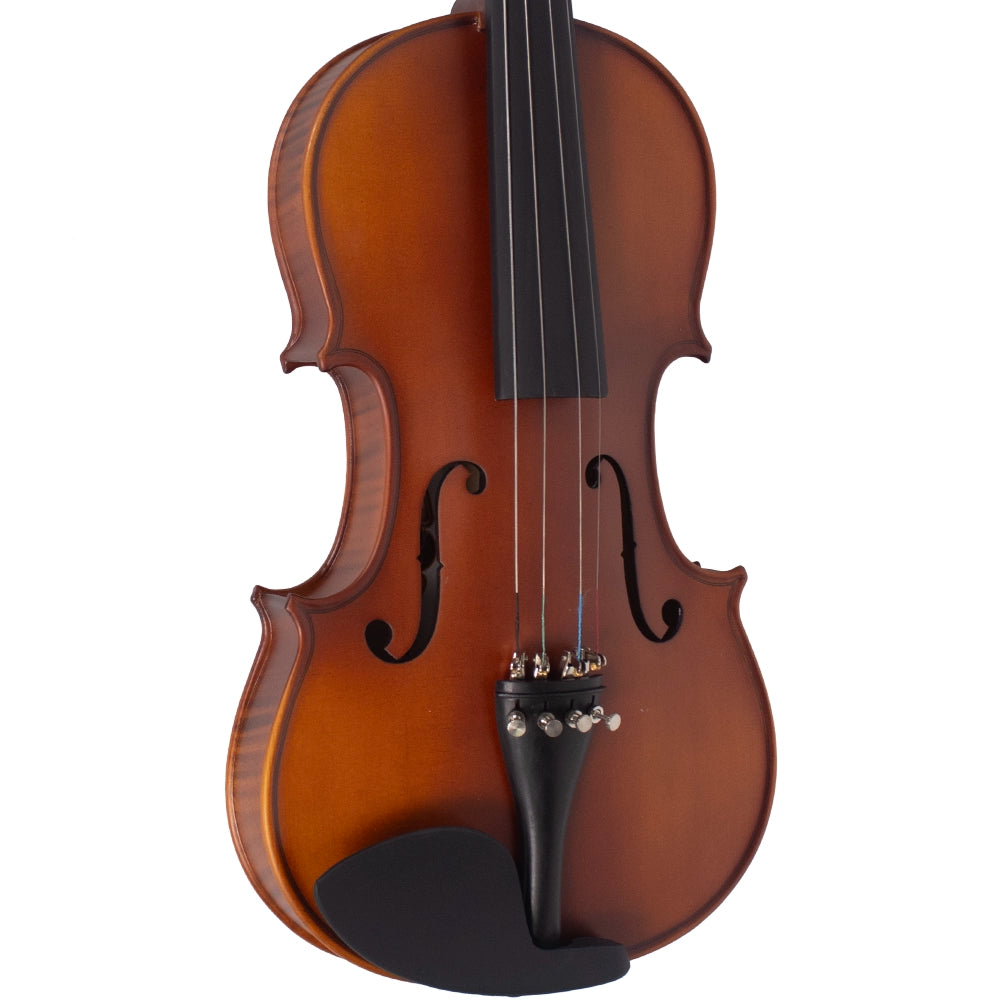 Pearl River Mv212 Violín 4/4 Profesional Flame Maple Ebano