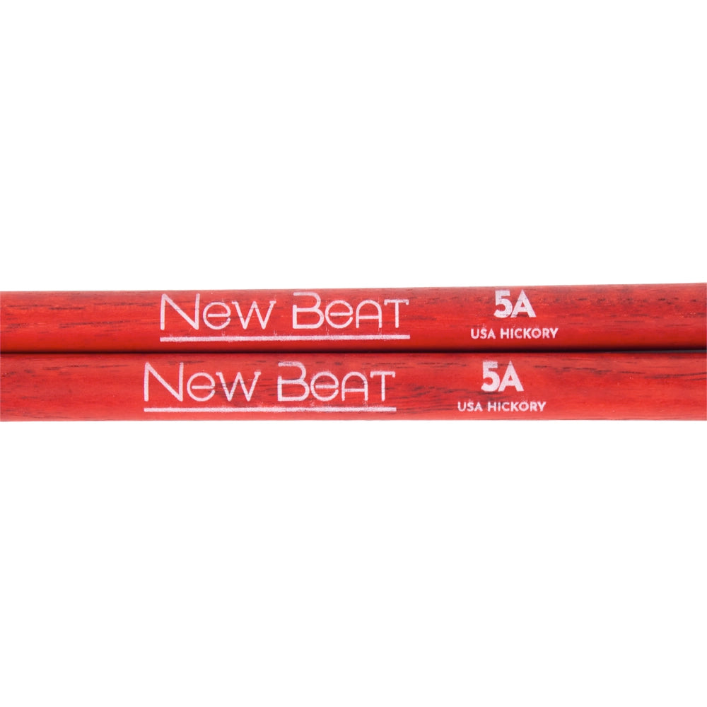 New Beat NB5ANR Baquetas 5A Punta de Nylon