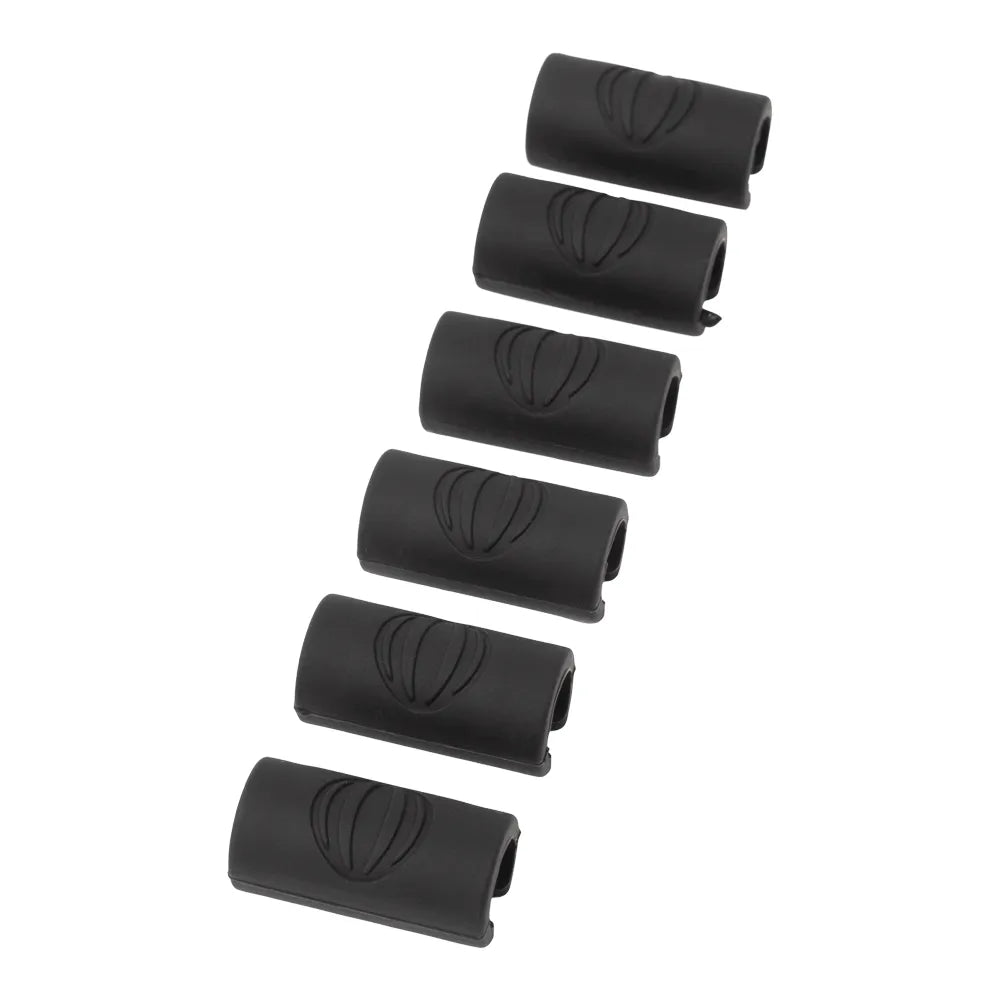 Ernieball 9639 Sordina para Cuerdas Guitarra Eléctrica para Resortes Goma Negra