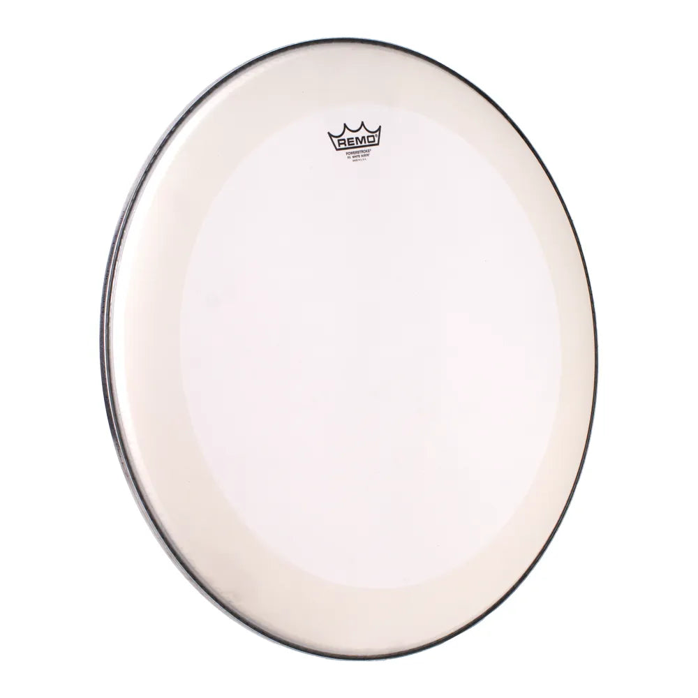 Remo P31822WS Parche 22" Powerstroke 3 Ambassador White Suede