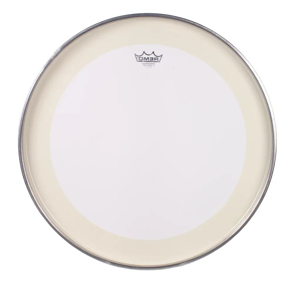Remo P31822WS Parche 22" Powerstroke 3 Ambassador White Suede