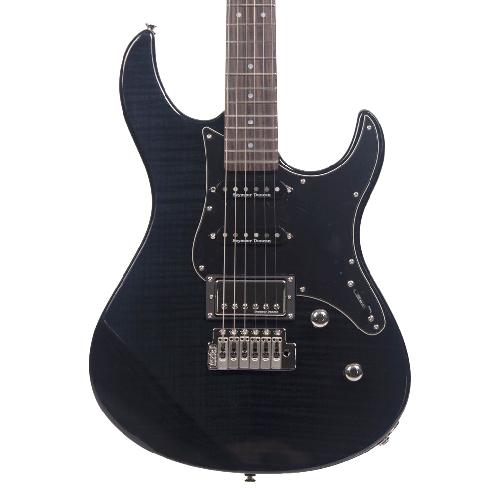 Yamaha PAC612VIIFMTBL Guitarra Eléctrica Hss Pacífica Negro Translúcido