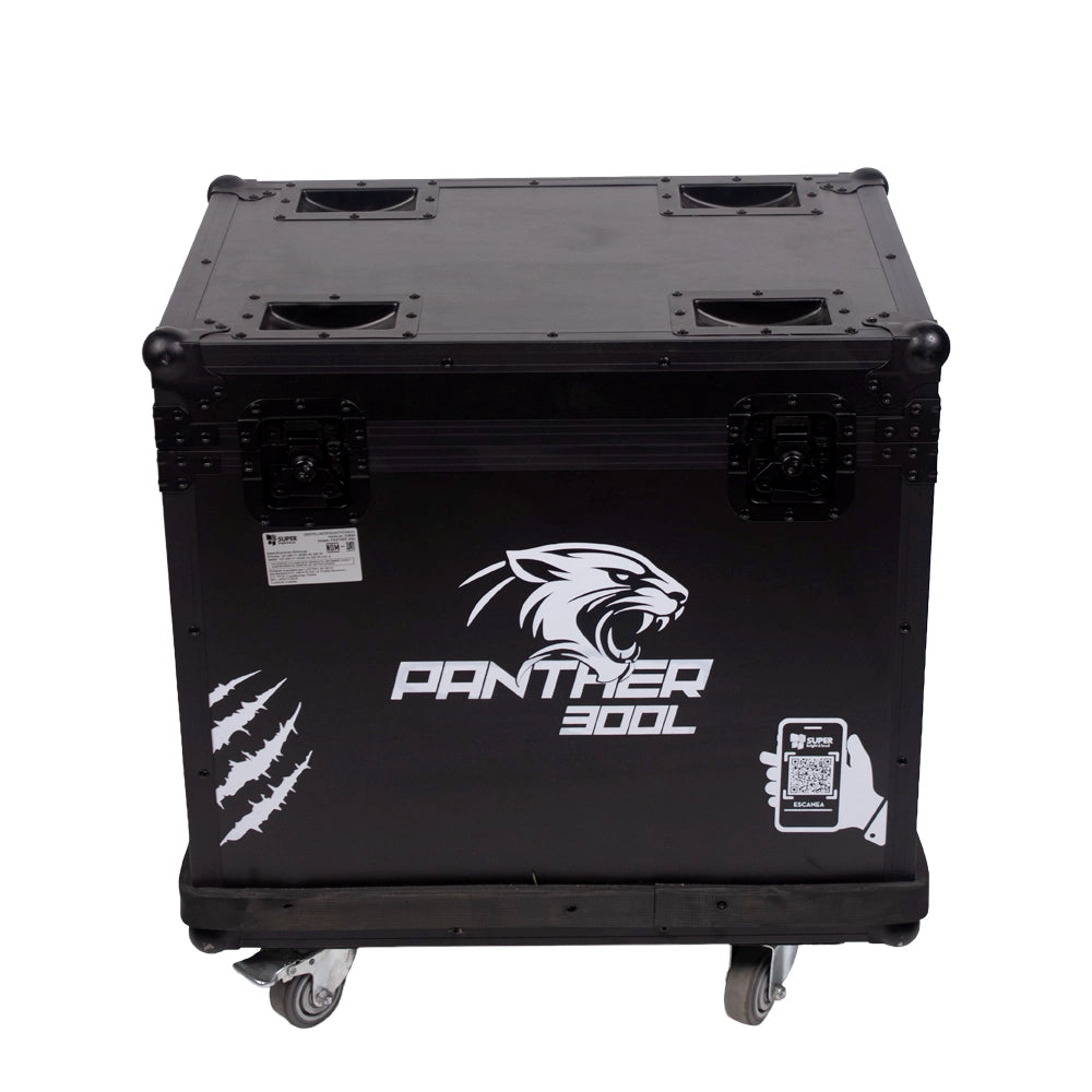 Super Bright PANTHER300L Cabeza Beam Led 300W + Aro Led RGB Estuche con 2